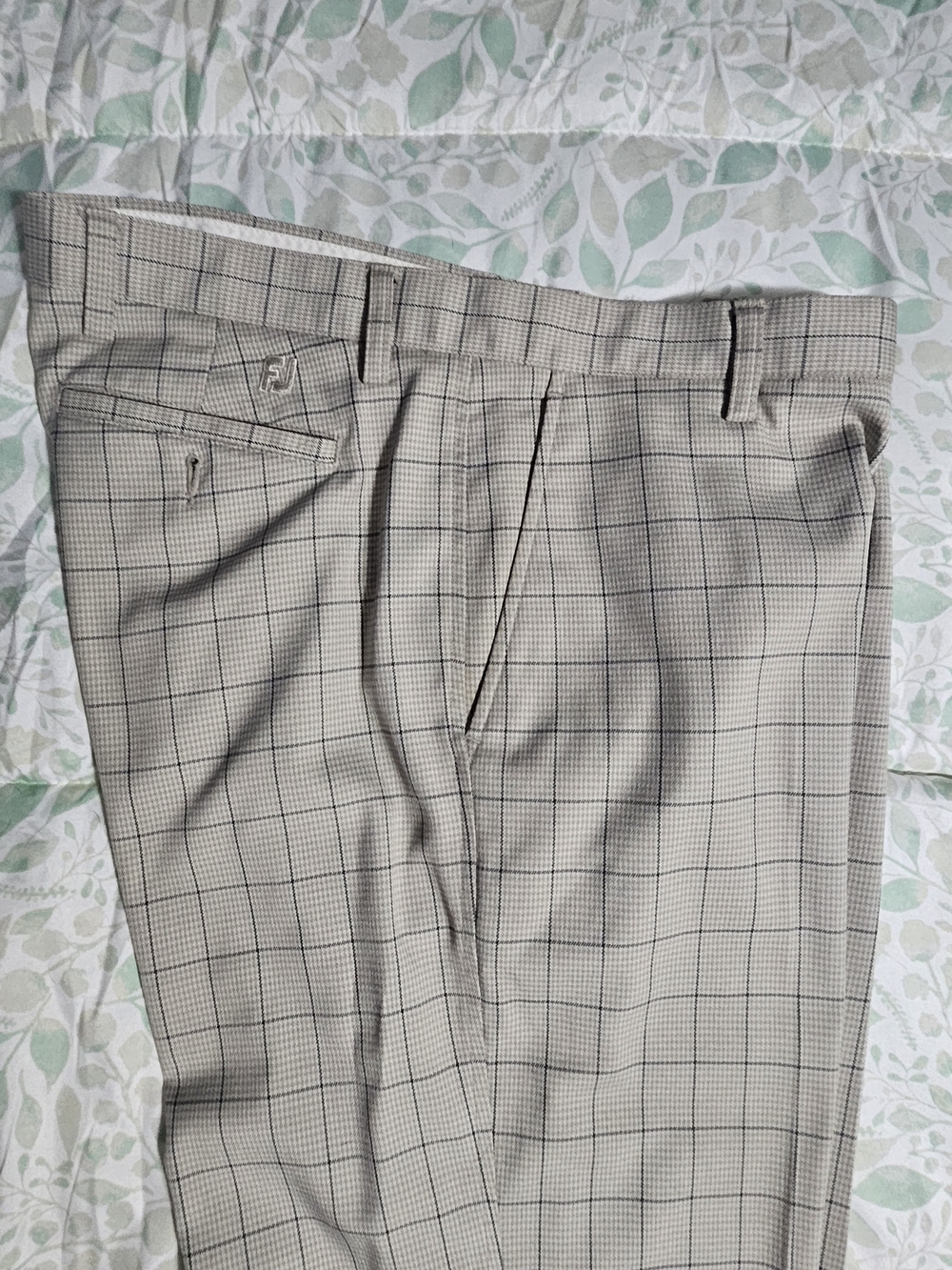 Men's Footjoy plaid slacks